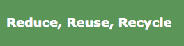 From the National Institute of Environmental Health Sciences, read about three great ways you can eliminate waste and protect the environment.