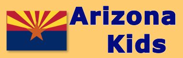 Arizona Kids links to the natural wonders, history, state facts, wildlife, word search, coloring pages and photographs of Arizona.