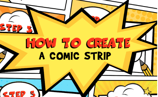 How to create a comic strip in 6 steps.