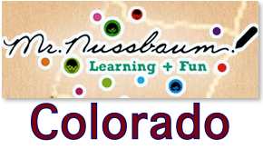 Mr. Nussbaum has videos, maps, facts, and activities for Colorado.
