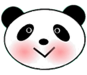 cartoon,panda,clipart